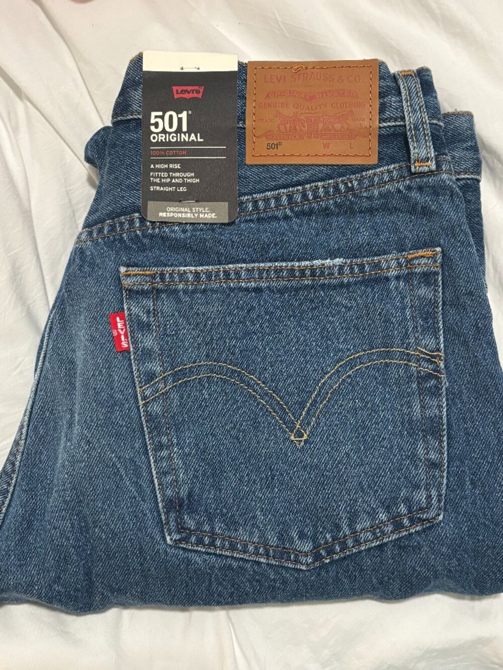 Levi's 501 Jean; 30W x 32L